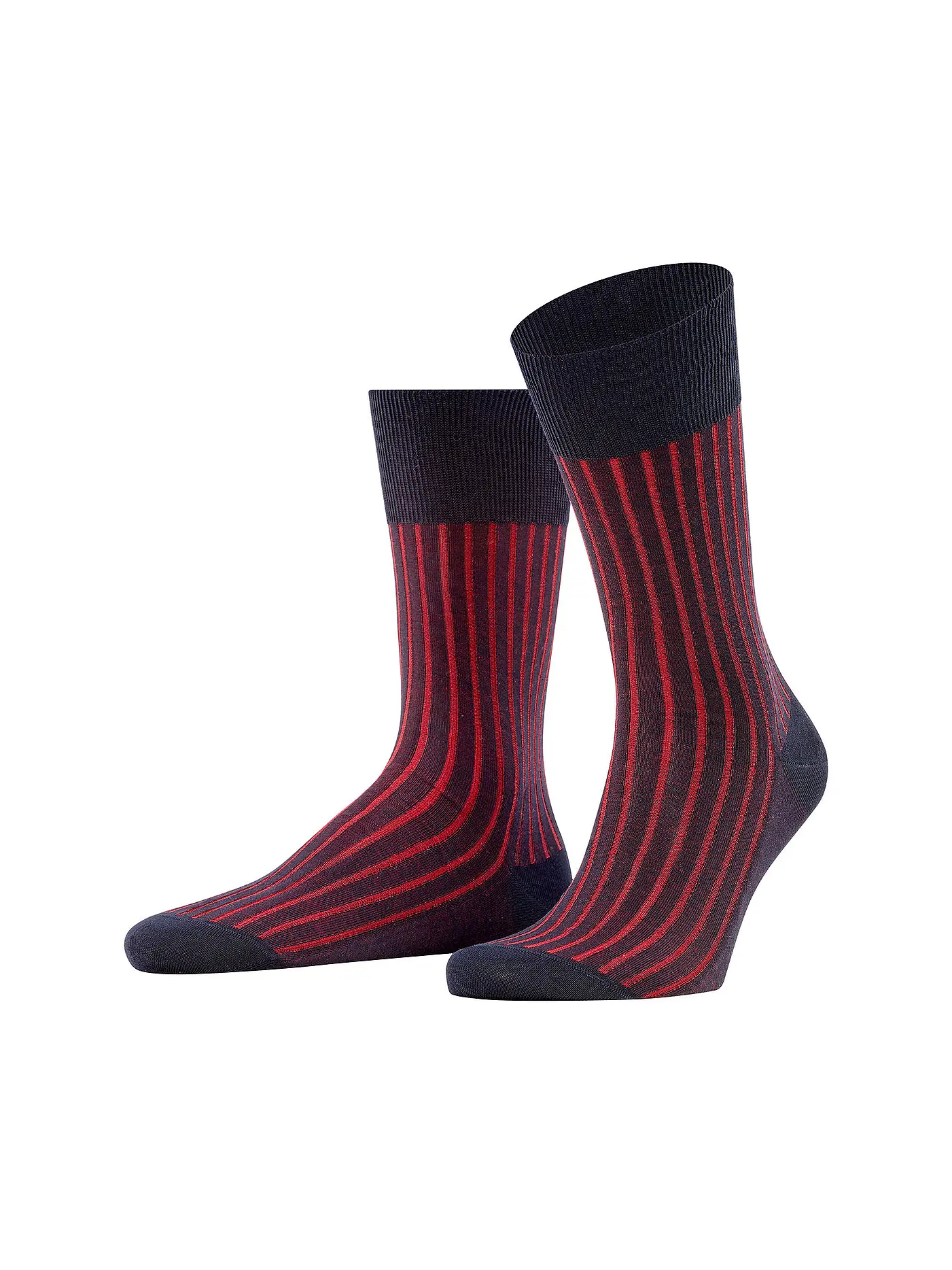 FALKE | Socken "Shadow" (schwarz/grau) | dunkelblau